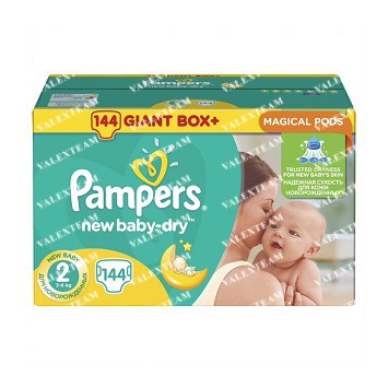 pampers active new baby 2 mini 3-6kg