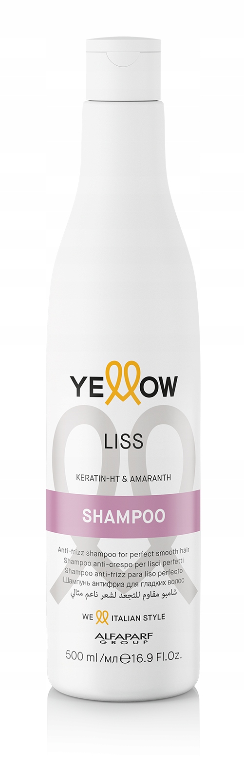 alfaparf yellow liss therapy szampon prostowane