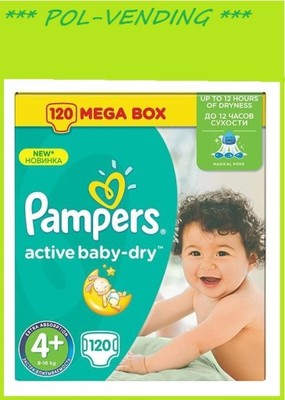 pampers duża paka 4