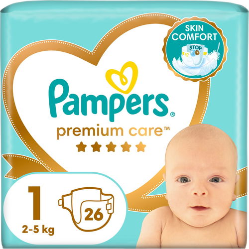 tanie pampersy pampers premium care 1