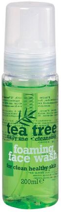 xpel tea tree oczyszczająca pianka do mycia twarzy 200ml