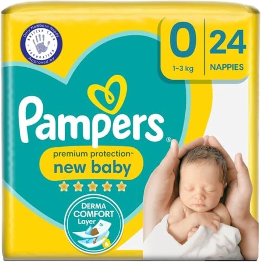 pampers data na opakowaniu