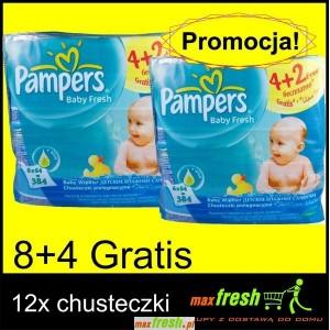 chusteczki pampers baby fresh 64 szt