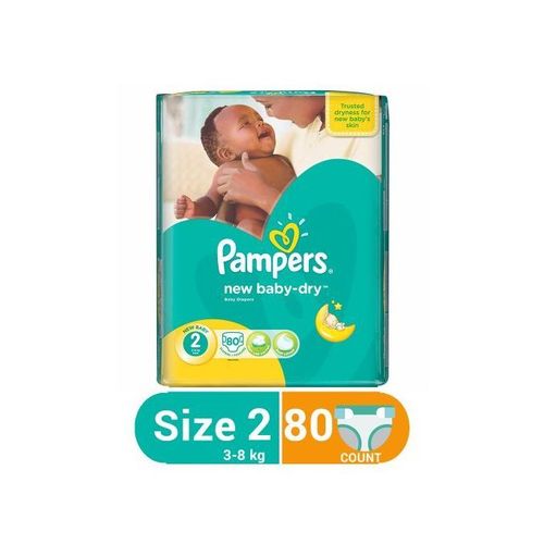 pamper new baby dry 2 80