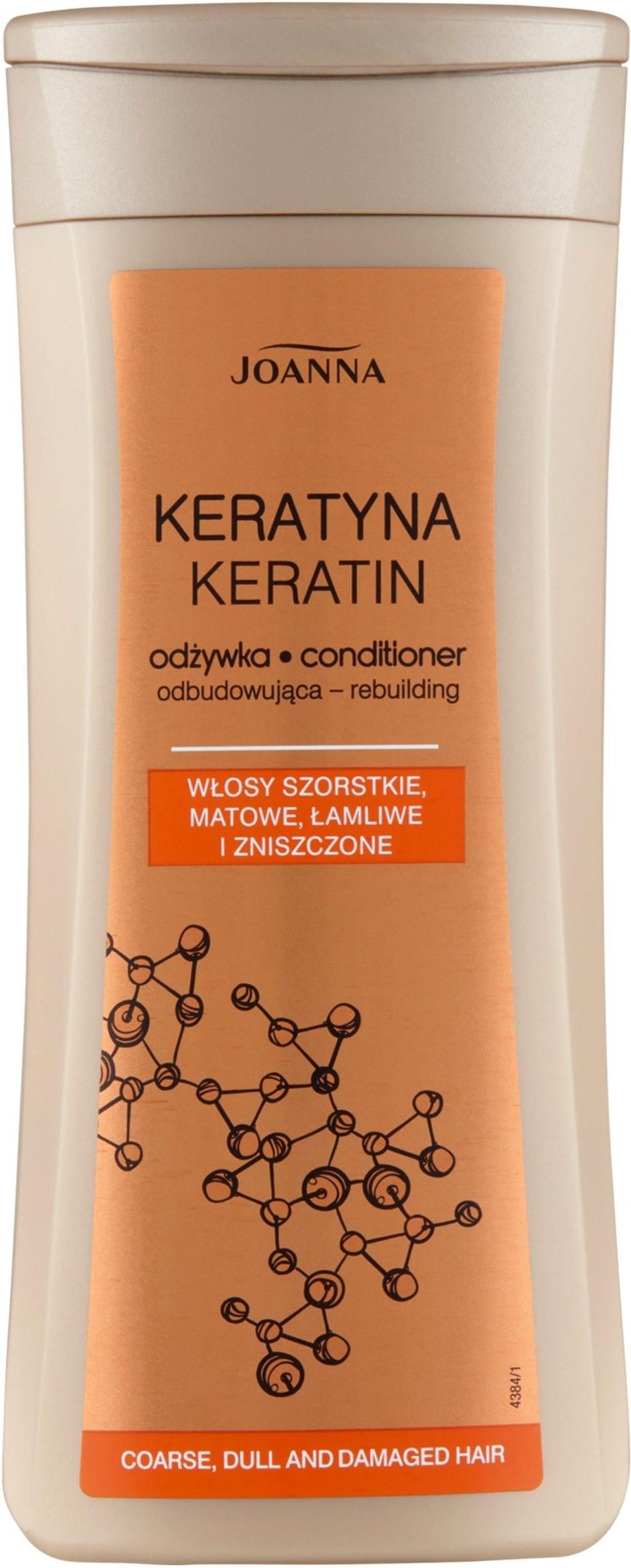 joanna keratyna odżywka-spray do włosów szorstkich i zniszczonych