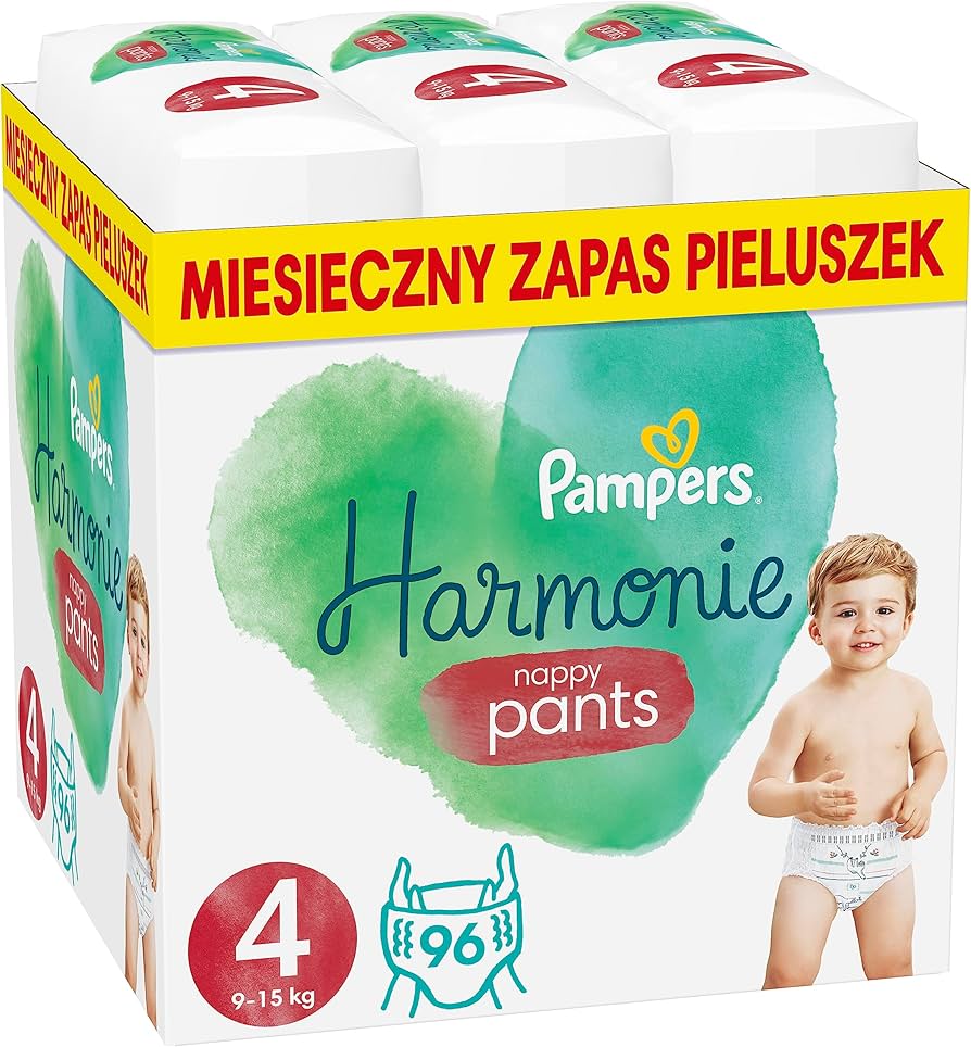 pampersy pieluchomajtki rozmiar 4