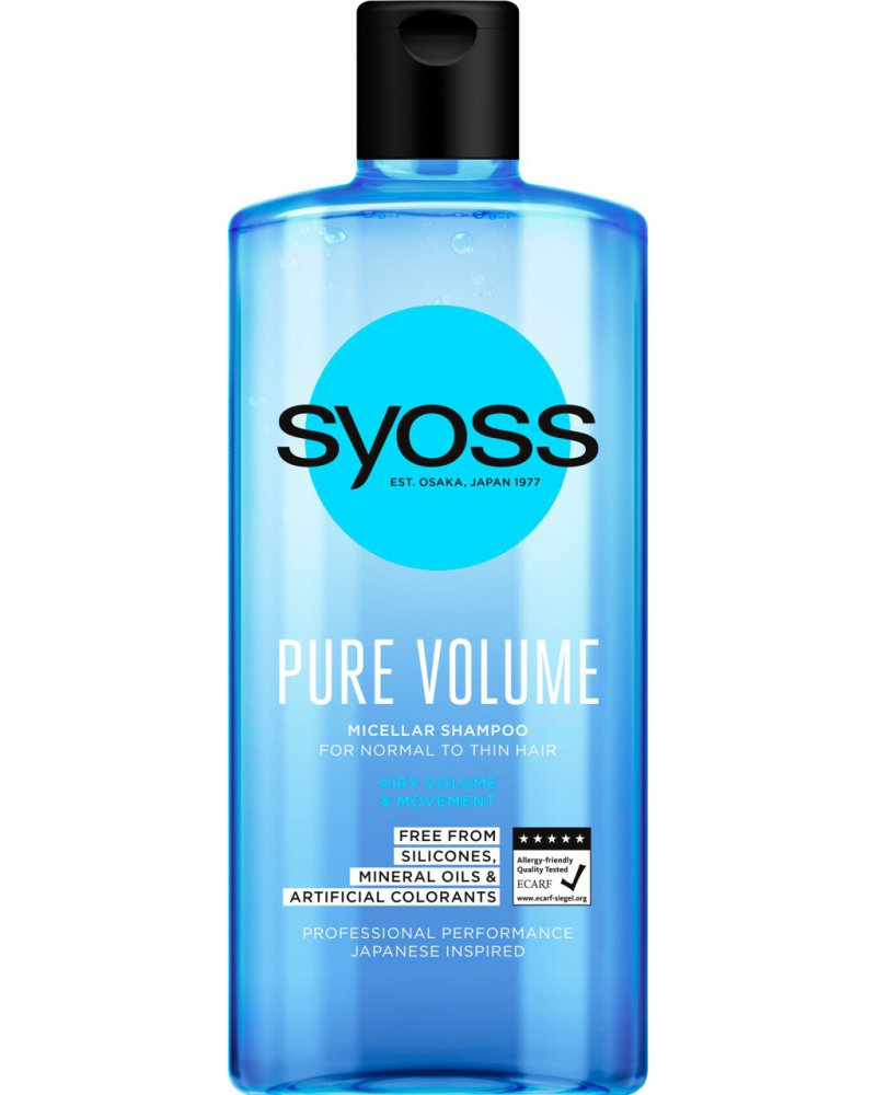 syoss pure smooth szampon