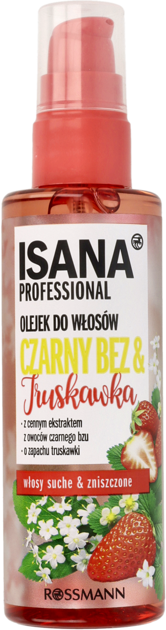 isana professional olejek do włosów