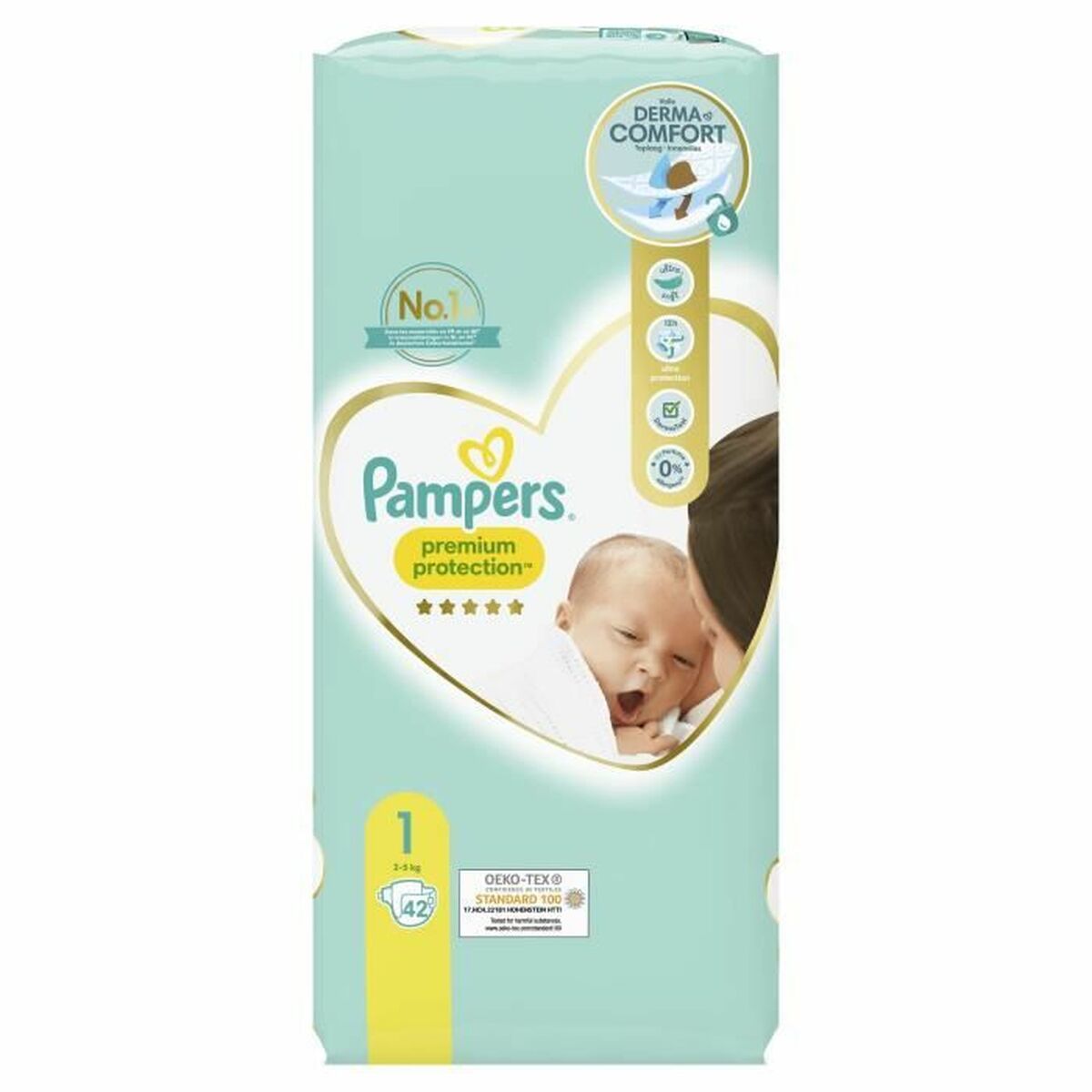 pampers 42 sztuki rozmiar 1