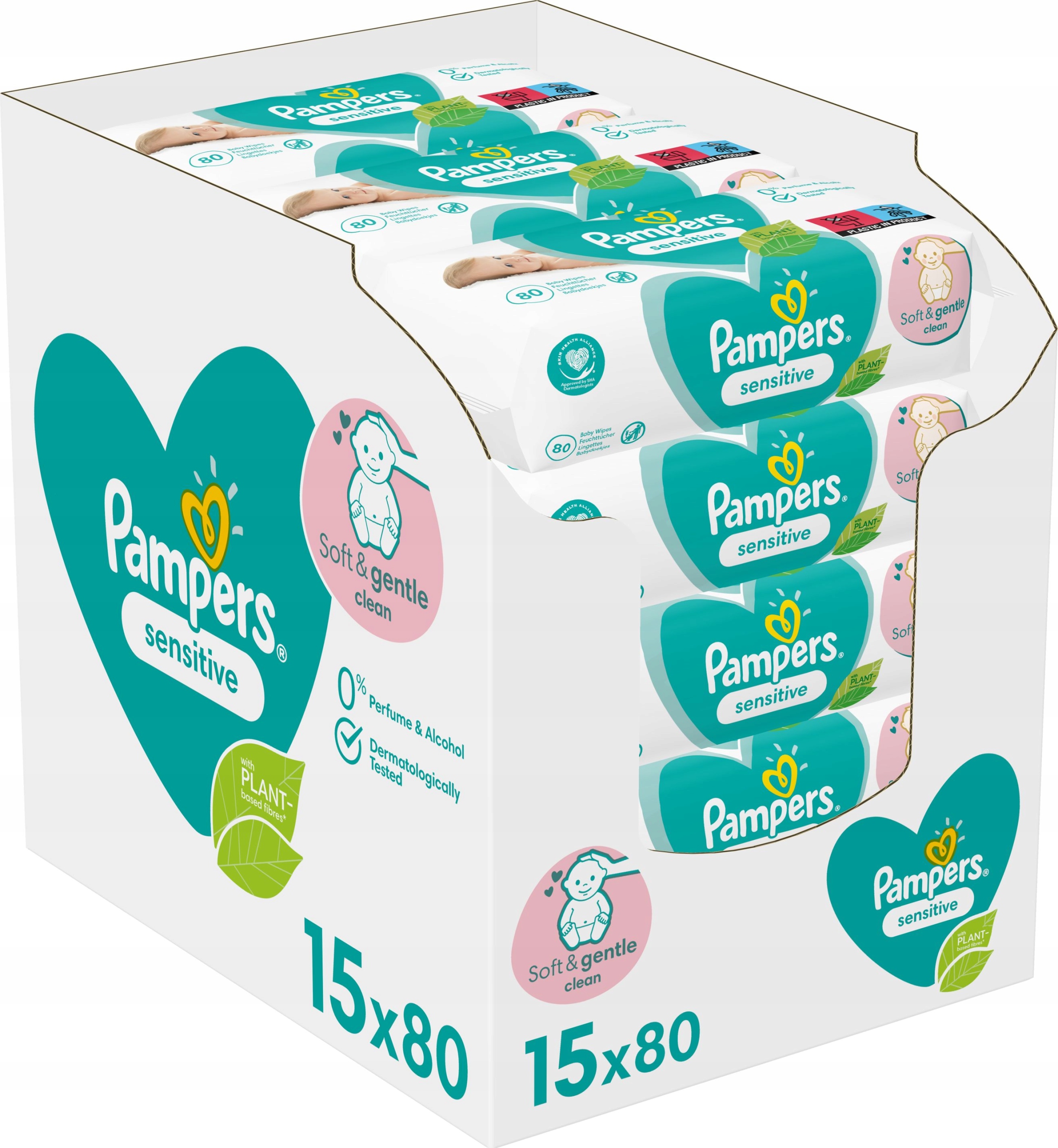 pampers sensitive allegro