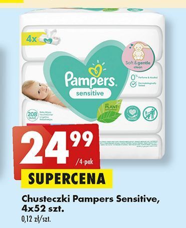 4 pak chusteczki pampers