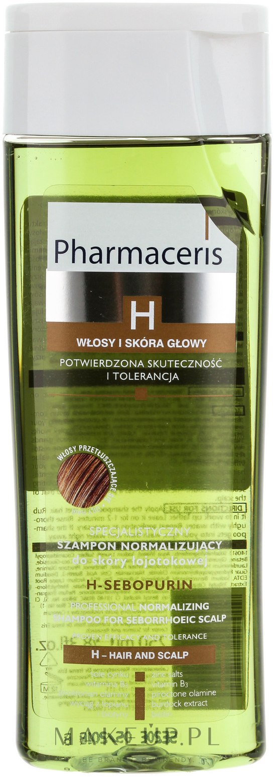 pharmaceris szampon zielony opinie