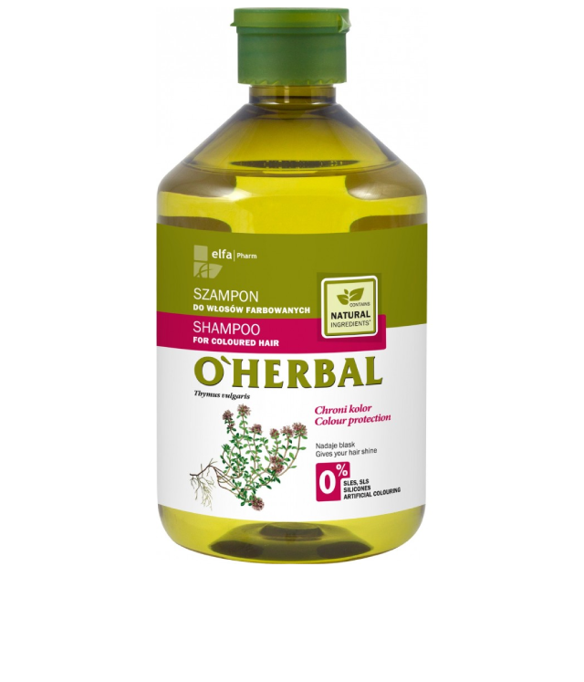 oherbal szampon suchych