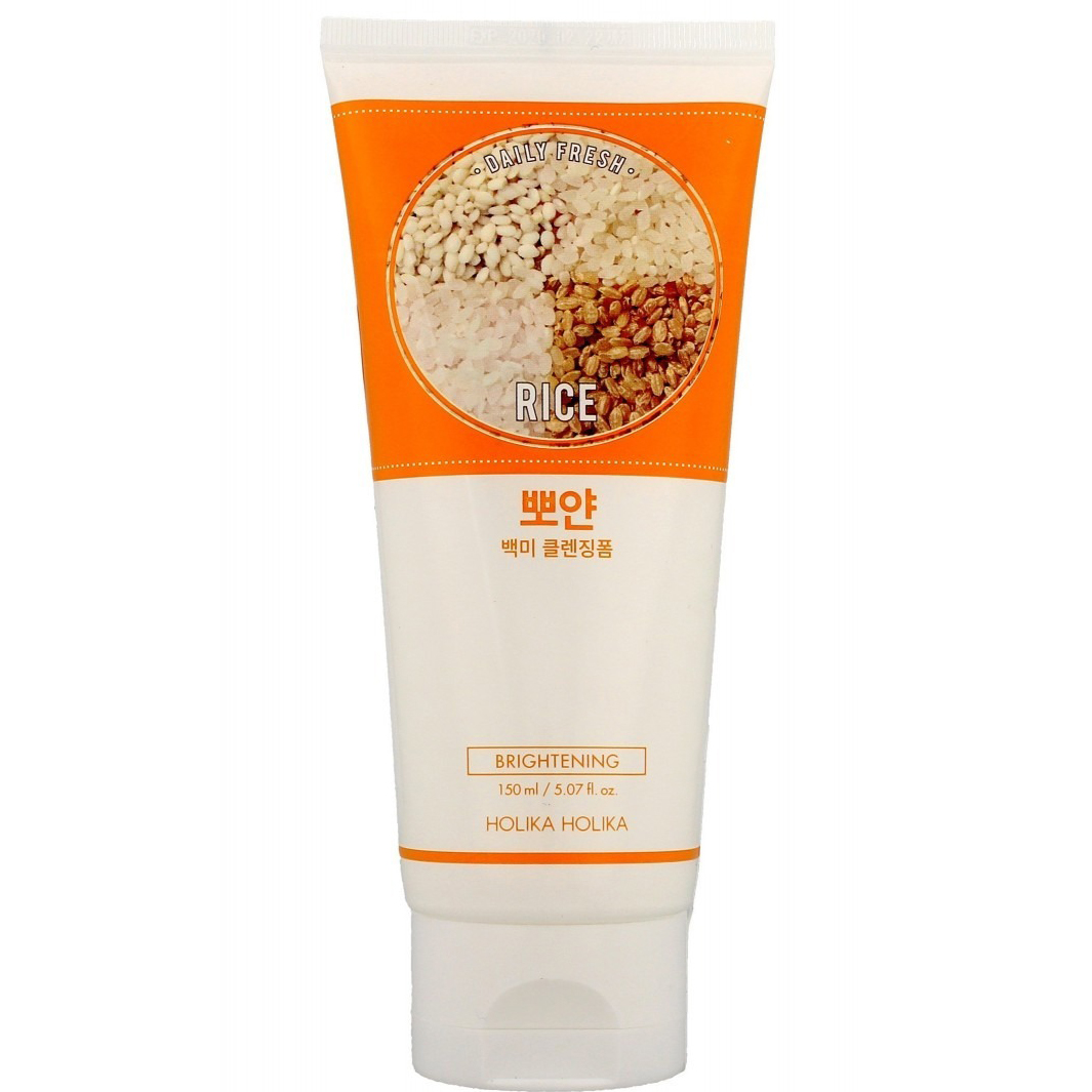 holika holika rice cleansing foam oczyszczająca pianka do twarzy