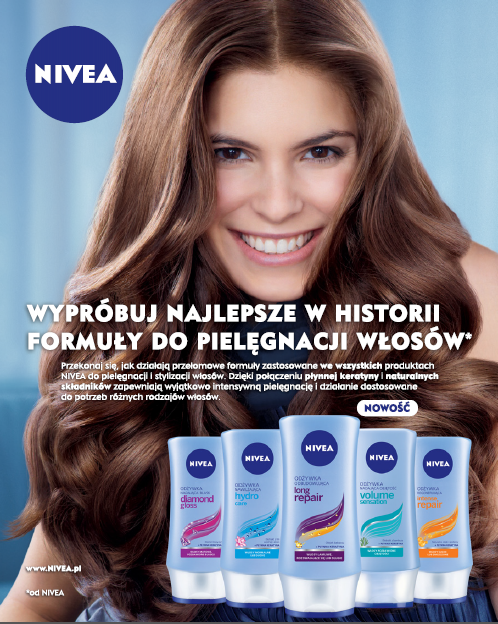 nivea muzyka reklama szampon włosy