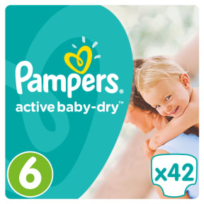 pampers rozm 6 42 szt