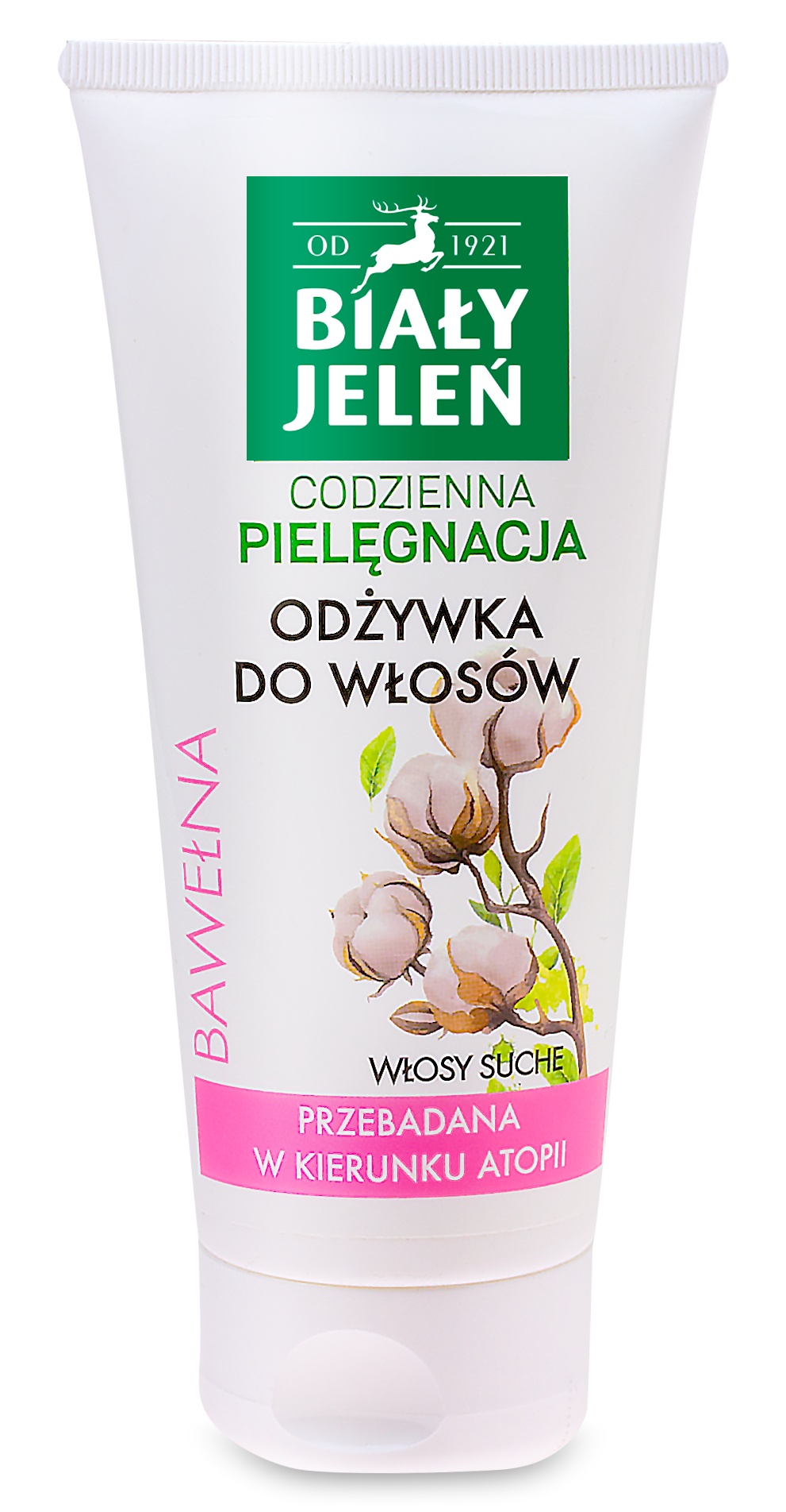 odżywka do włosów zniszzonych biały jeleń