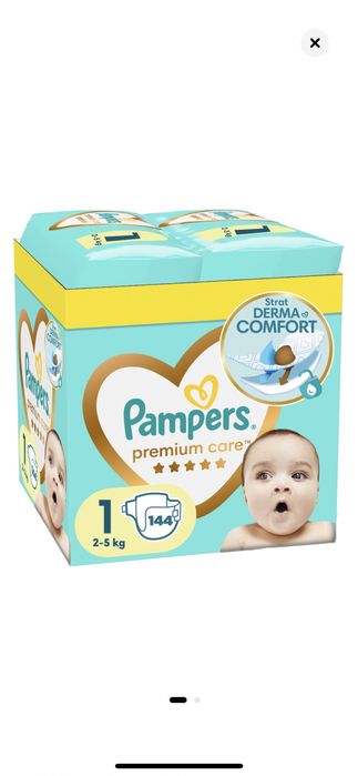 pieluchy pampers mega box 1 olx