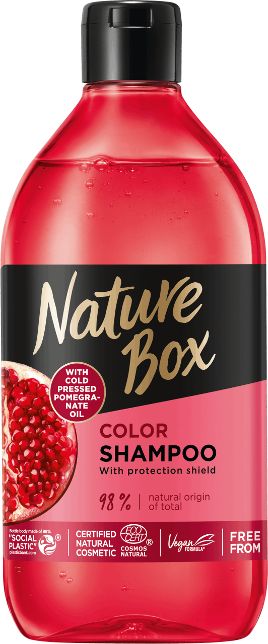 nature box szampon czerwony