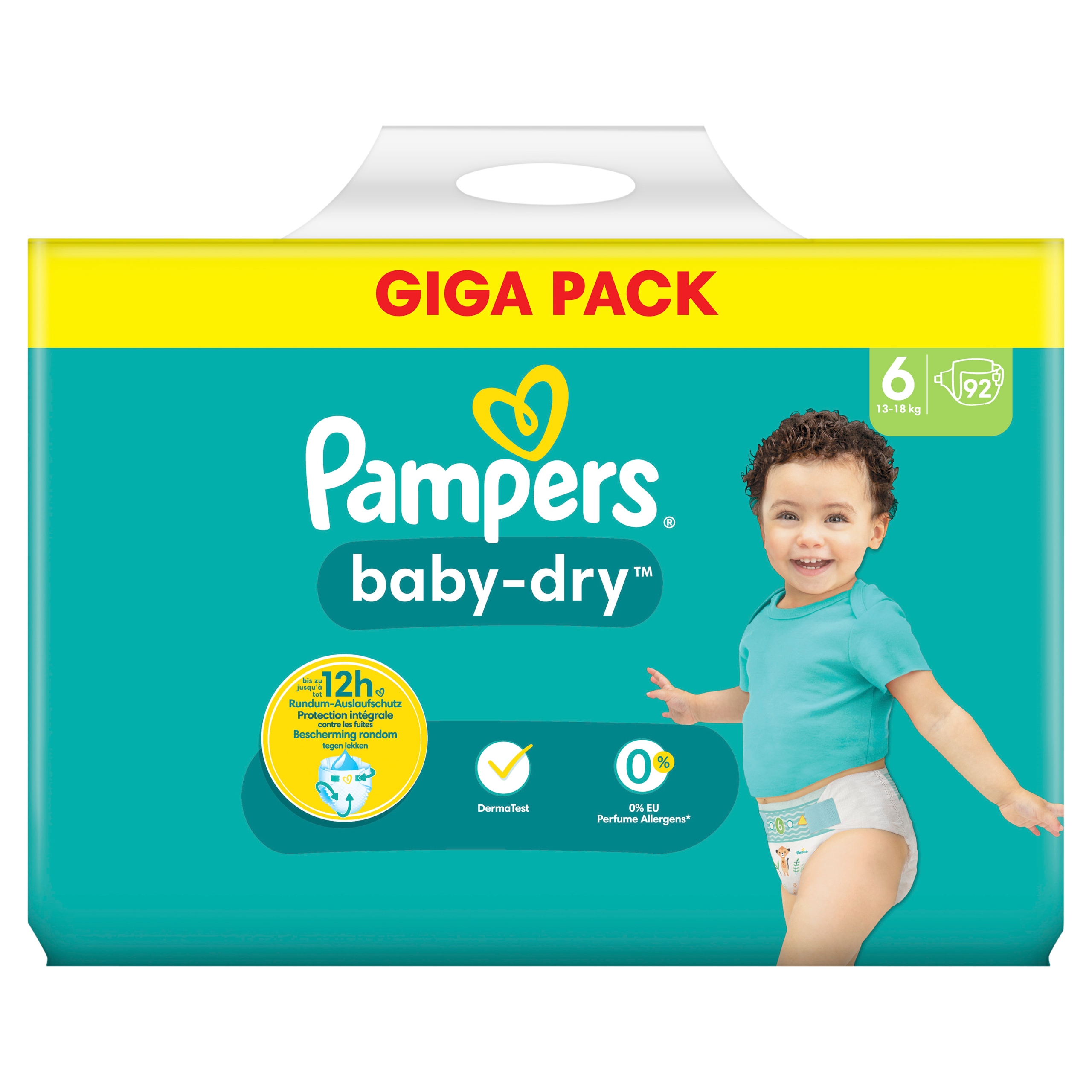 pieluchy pampers dry