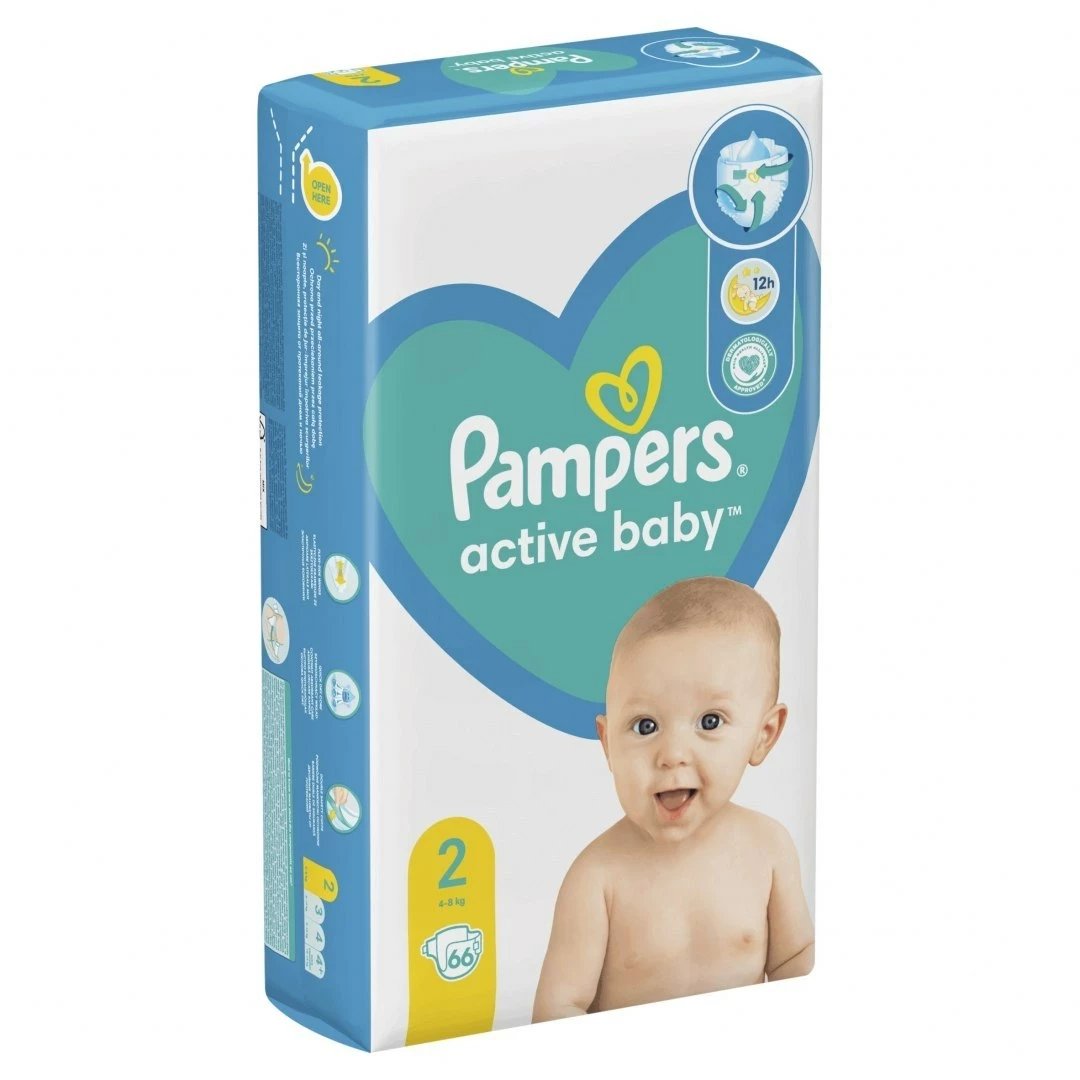 pampers pieluchy vp mini 2 66 szt