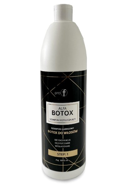 szampon do włosów botox