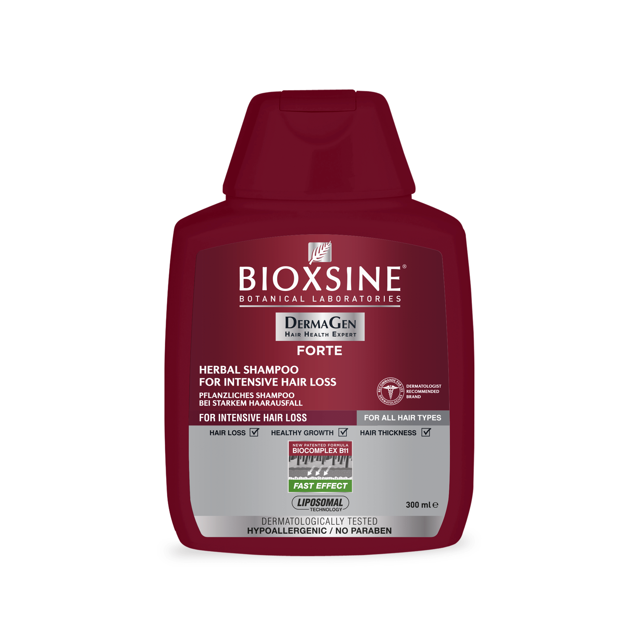 szampon do włosów bioxine 500 ml