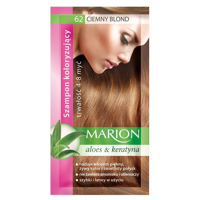 szampon koloryzujący marion color shampoo 79 ash blonde