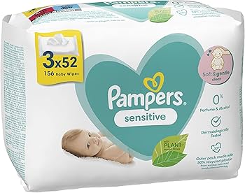 20 6 pampers chusteczki