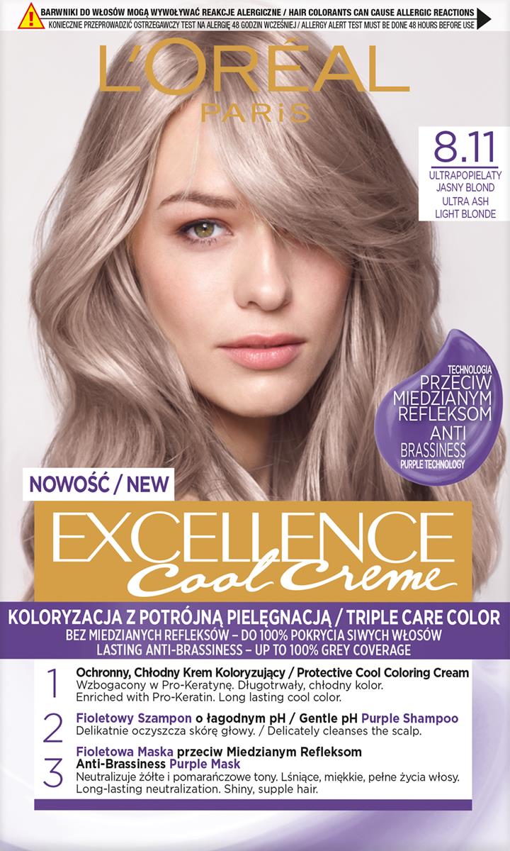 loreal popielaty blond szampon