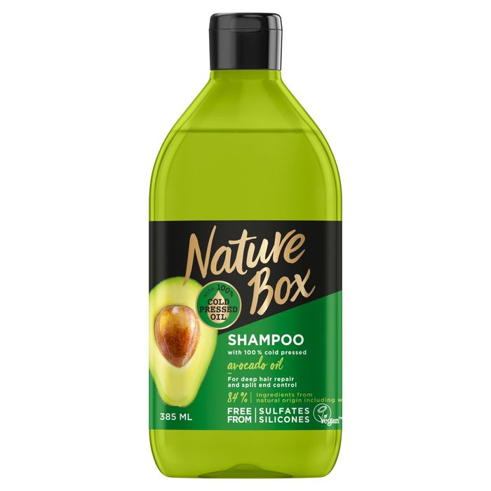 szampon z olejem z awokado nature box