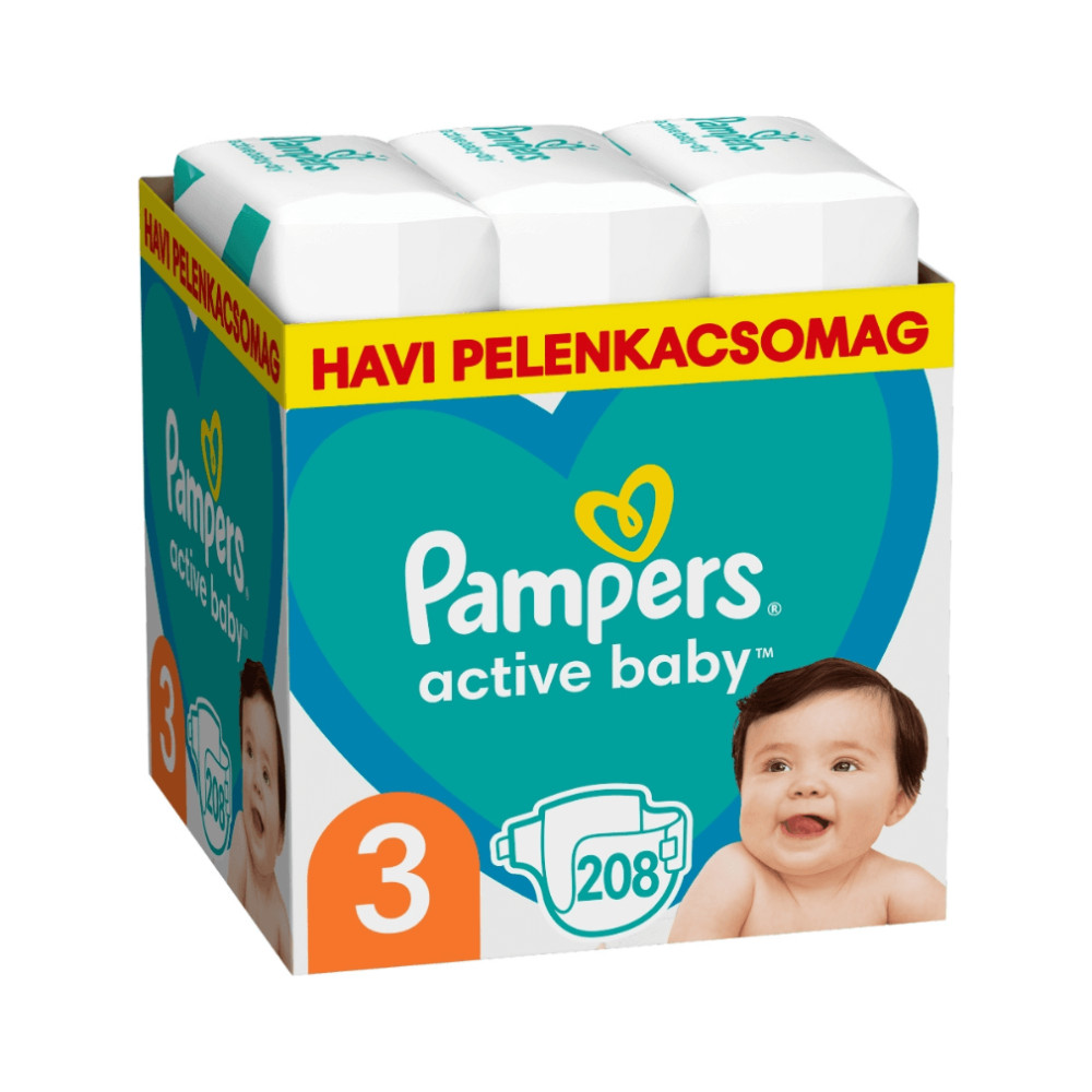 pampers active baby 208