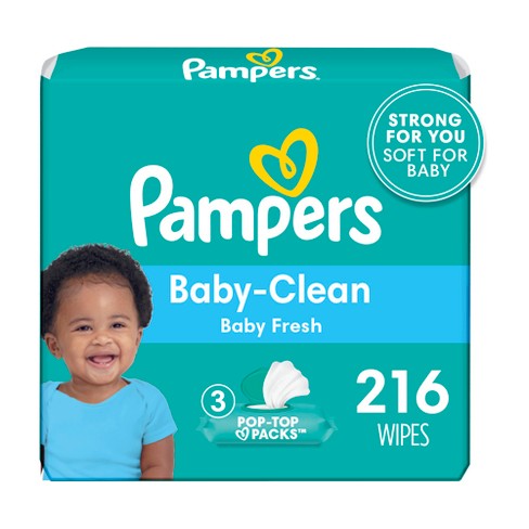 pampers clean fresh