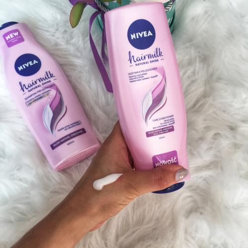 nivea hairmilk odżywka do włosów peh