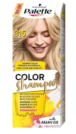 farbą palette szampon blond