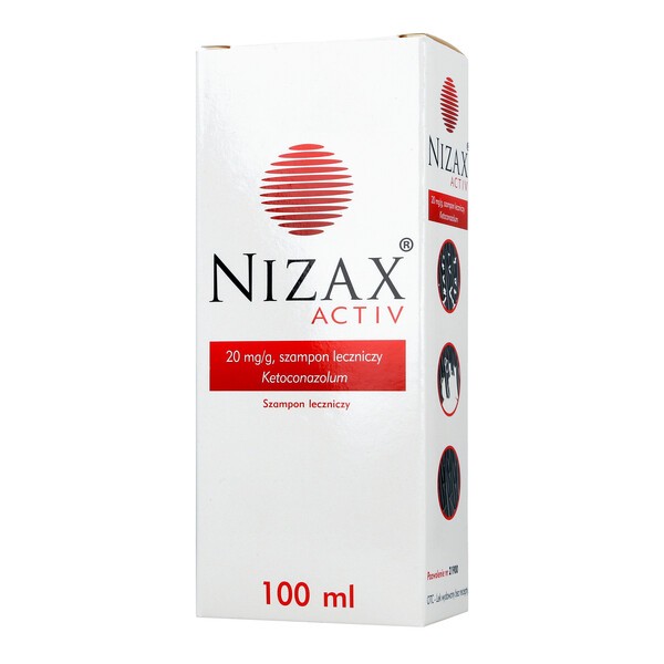 nizax activ szampon leczniczy 100 ml