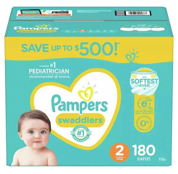 pampersy pampers 2 cena