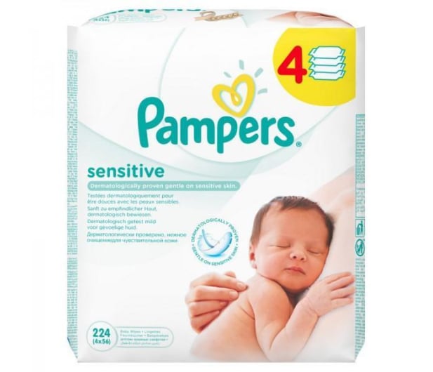 pampers sensitive chusteczki nawilżane op 56 szt