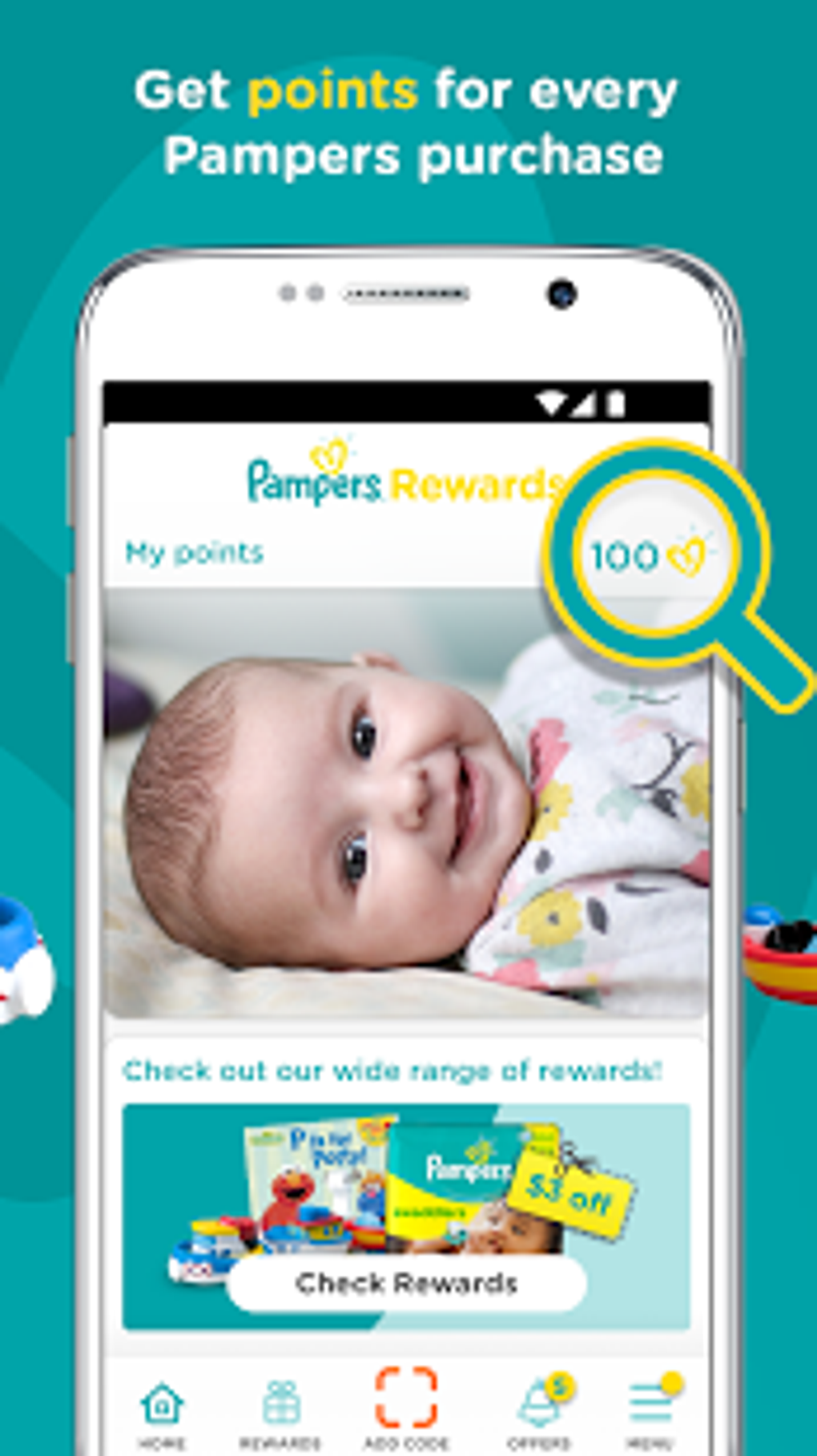 android in pampers