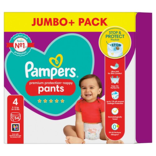 pampers pants 4plus