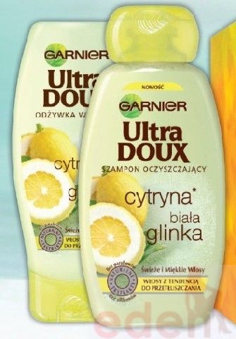 sprzedam szampon garnier ultra doux biała glinka i cytryna opinie