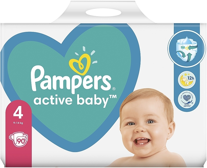 pampers pampersy 4 90 szt