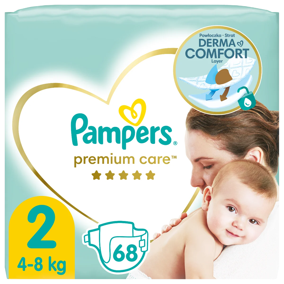 pampers mega rozmiar 2