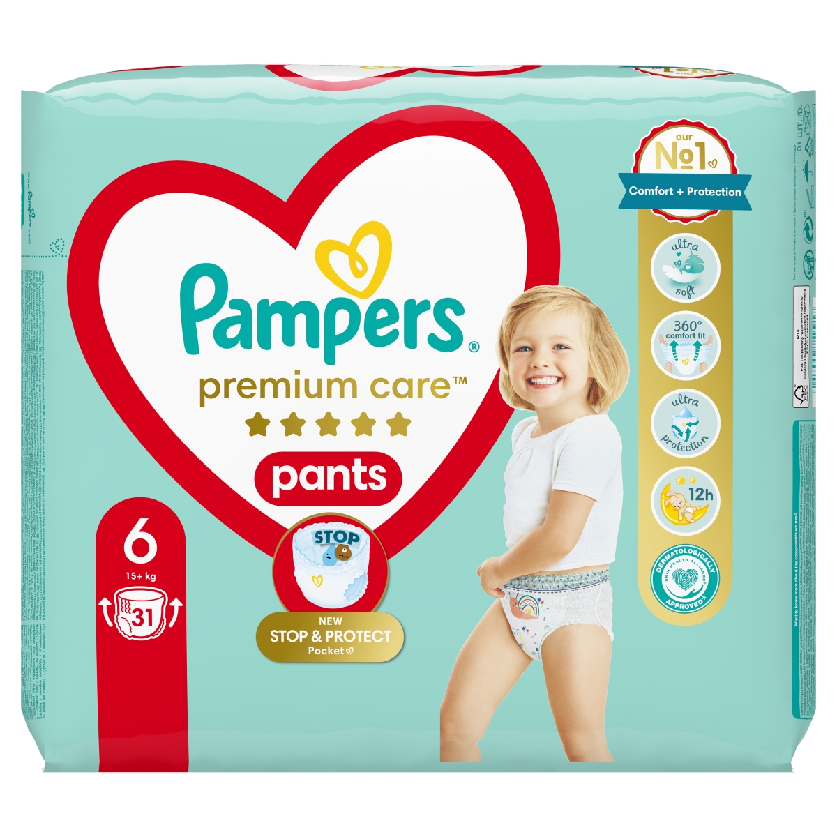 rossmann pampers premium care 6