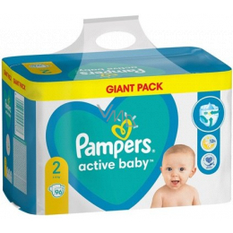 pampers active baby 4+ 70 szt