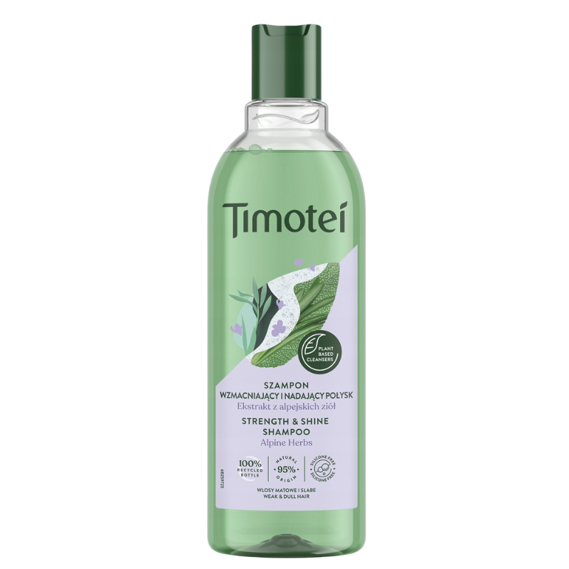 timotei hair care szampon moc i blask do włosów normalnych