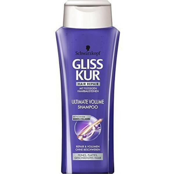 8 gliss kur ultimate volume szampon regenerujący i nadający objętość