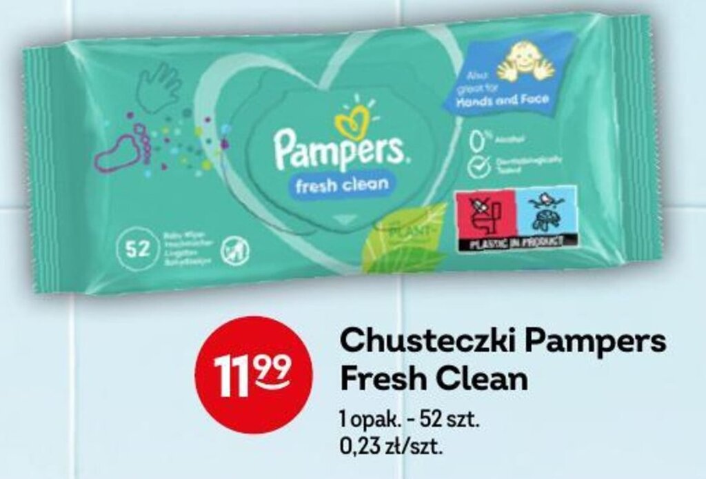 żabka pampers