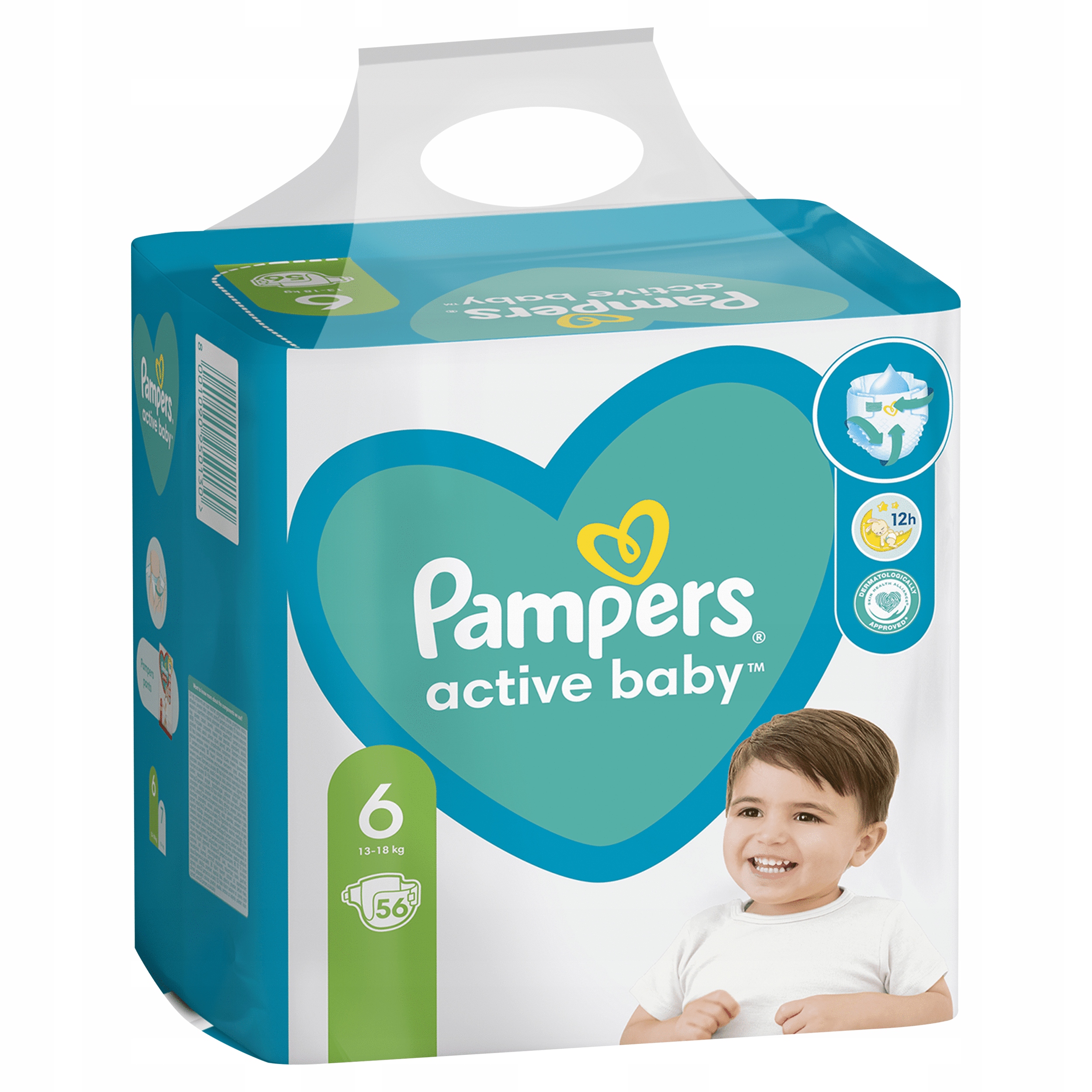 pampers 6 56 sztuk