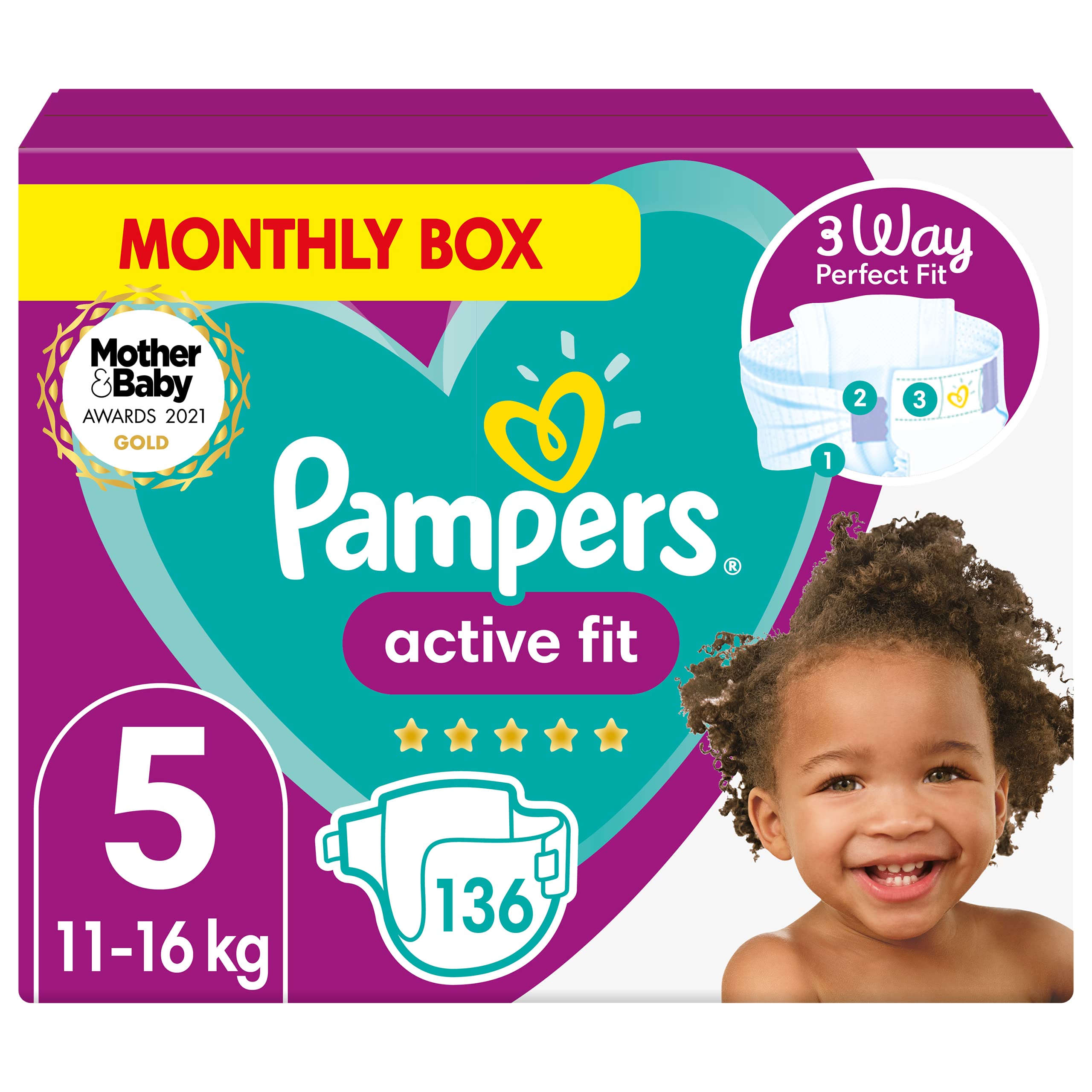 active fit pampers 5